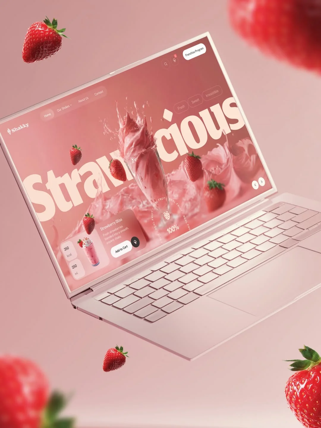 Dulce Flask website design
